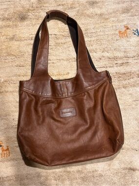 Rowdy Brown Leather Tote Bag *GENUINE SOUTH AFRICAN LEATHER